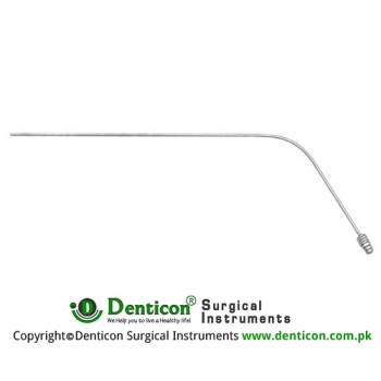 Yasargil Suction Tube With Luer Hub Stainless Steel, Working Length - Diameter 130 mm - 1.5 mm Ø 